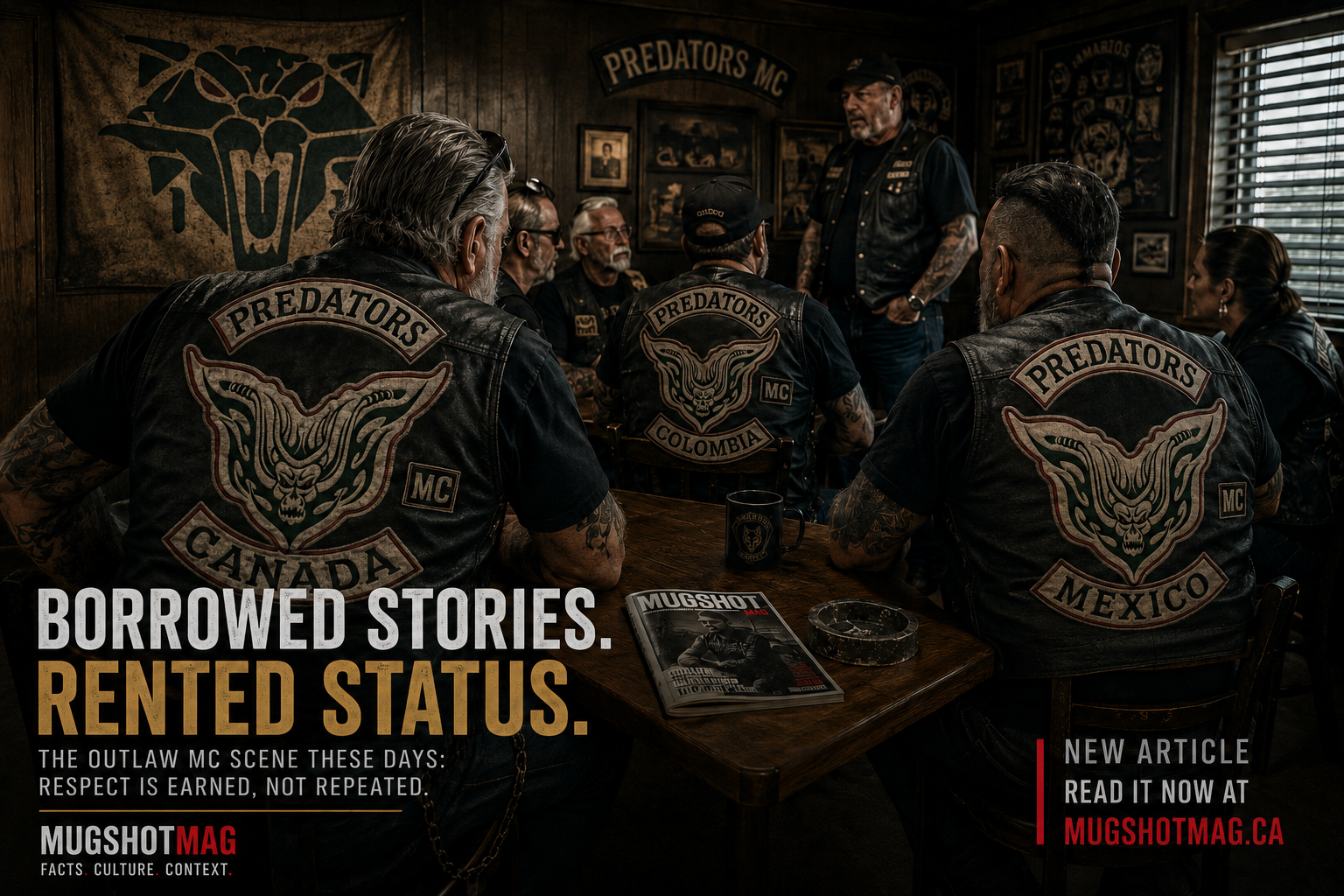 Borrowed stories and rented status